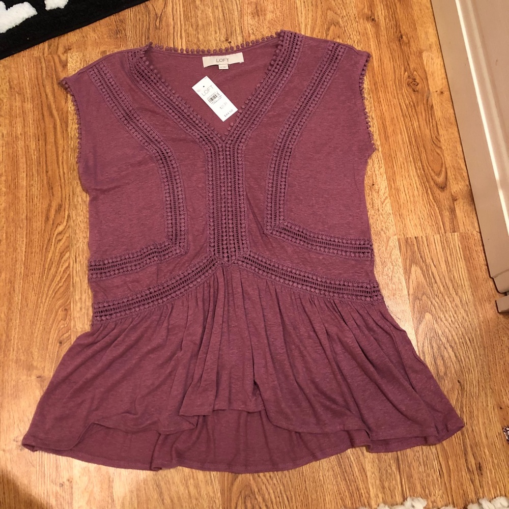 Purple Loft Top